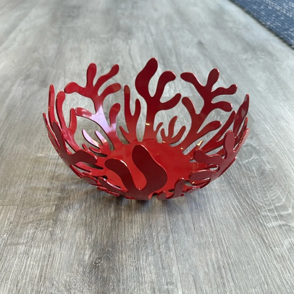 Alessi red fruit bowl - Picture 1 of 4